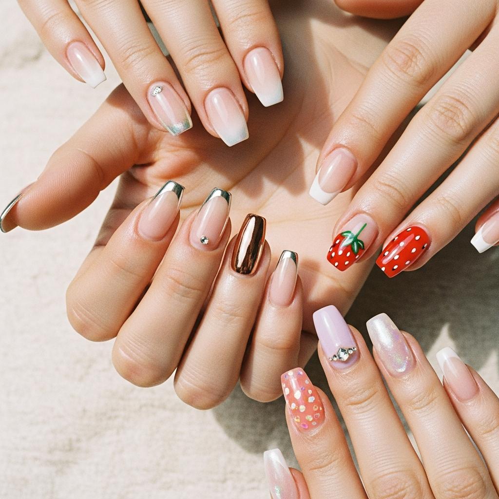 Sommerliche Nagelschmuck-Kunst von Klassikern bis zu kühnen Kreationen