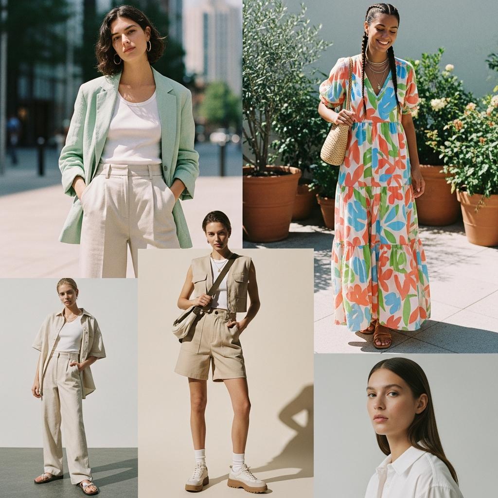 Voraus im Stil: Die Schlüssel-Looks für den Sommer