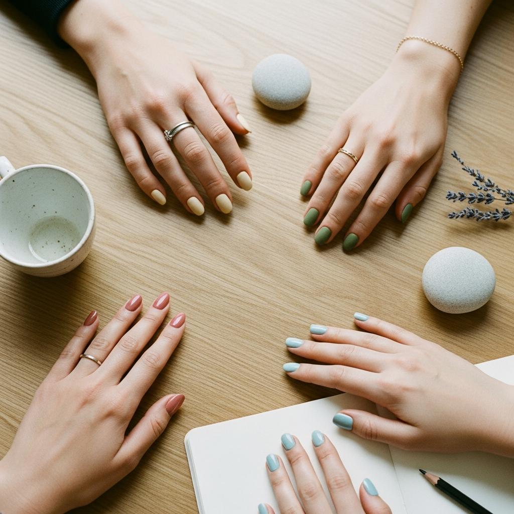 Die Nagellack-Elite: Buttergelb und Matchagrün an der Spitze
