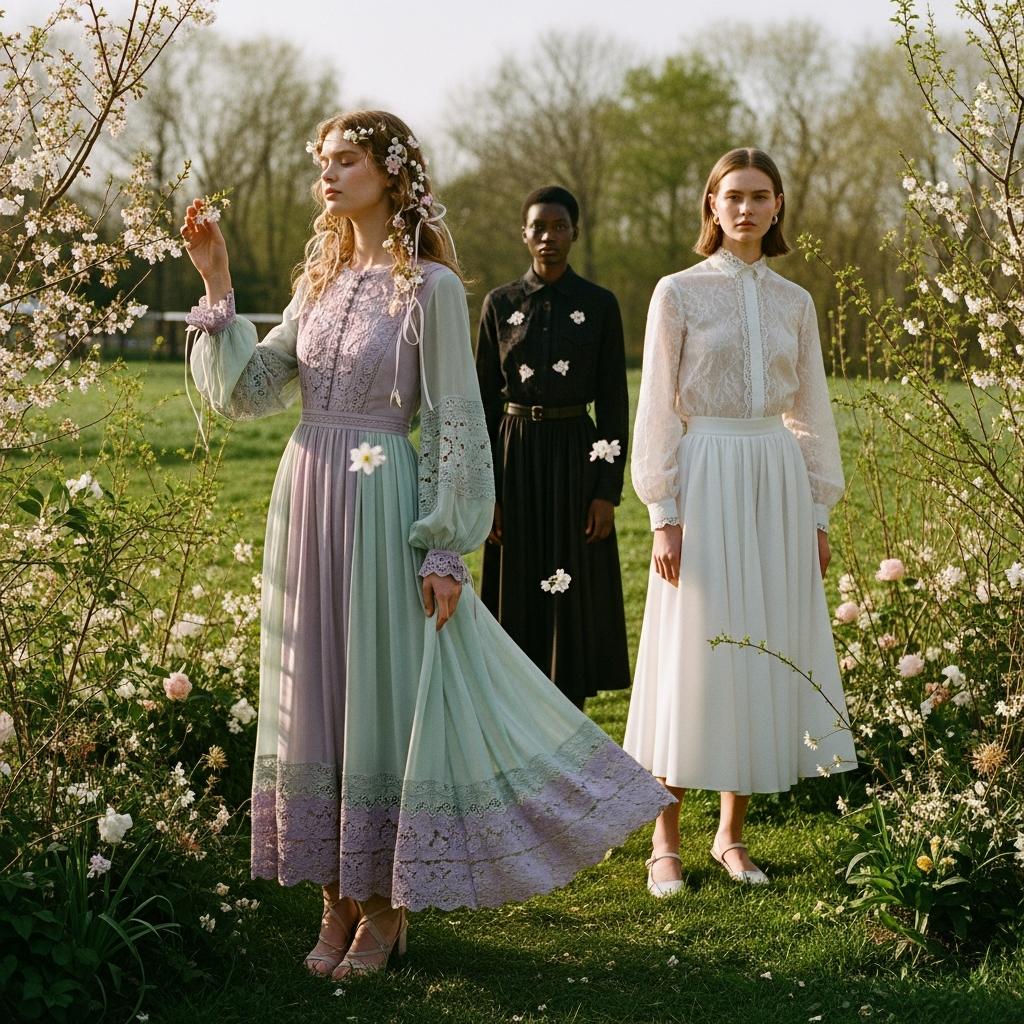 Frühlingsträume: Die Verspielte Eleganz der Saison-Trends