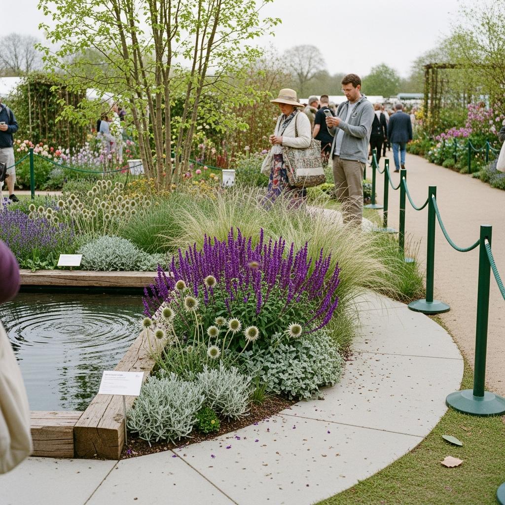 Die wegweisende Gartenkunst der Chelsea Flower Show.