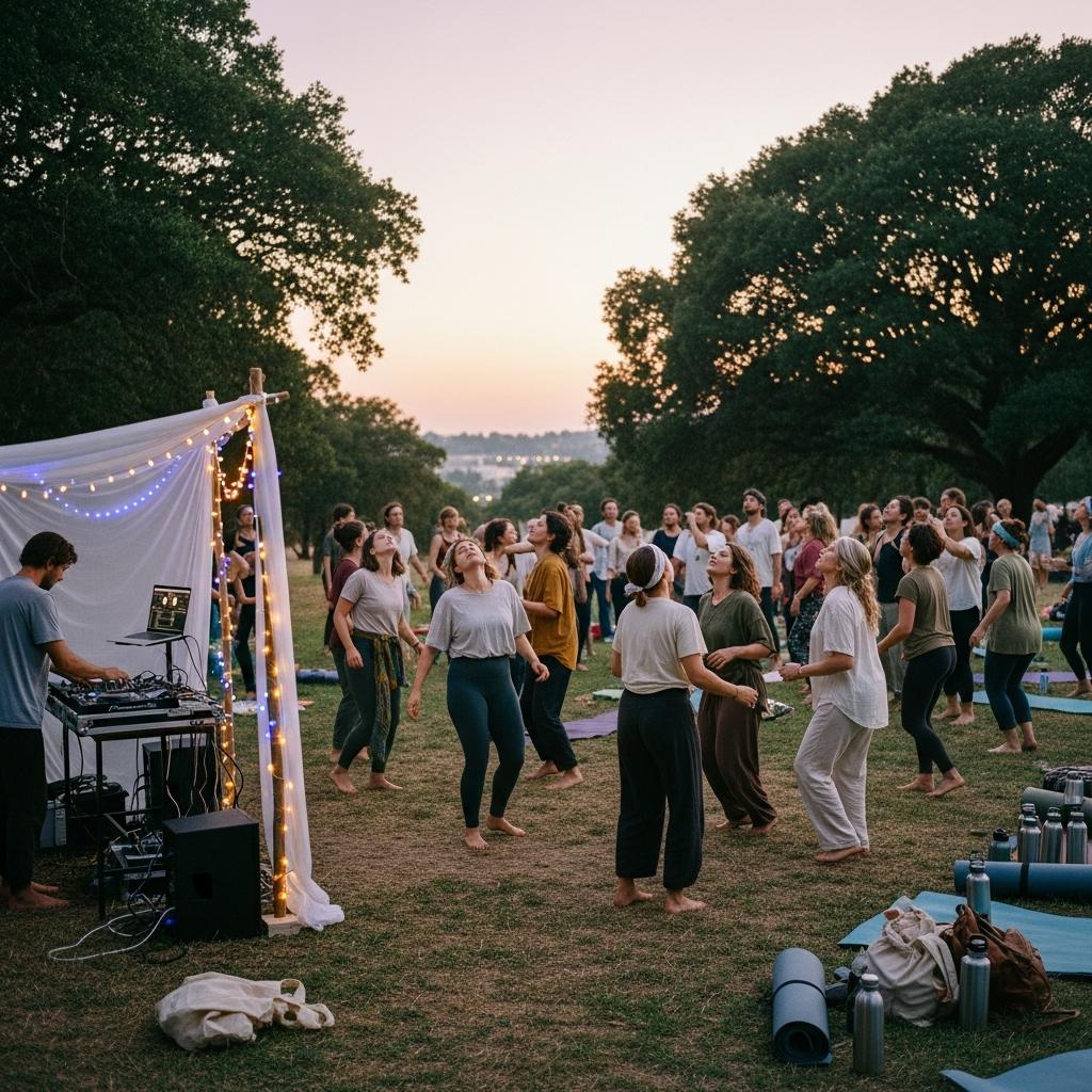 Der Ruf der Wildnis: Ekstatische Raves und die Neuerfindung der Wellness